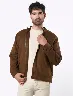 Chaqueta Llana Camel Gabriel Hombre – Estilo cálido moderno
