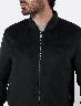 Chaqueta Bomber Negro Hombre – Estilo urbano atemporal