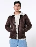 Chaqueta Cuerina Café Oscuro Hombre – Personalidad y estilo para tus looks