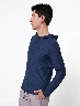 Buzo Textura Azul Hombre – Estilo moderno para días casuales