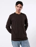 Buzo Llano Café Oscuro Hombre – Estilo versátil y casual