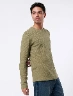 Buzo con Textura Verde Hombre – Diseño cómodo y contemporáneo