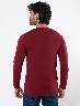 Buzo Llano Vino Hombre – Color intenso de estilo casual
