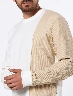 Buzo Bloque Color Blanco Hombre – Diseño moderno contrastante
