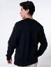 Buzo Bordado Negro Hombre – Diseño versátil para looks contemporáneos