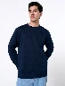 Buzo Fleece Azul Marino Hombre – Abrigo casual con estilo moderno