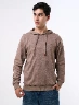 Buzo con Capucha Marrón Hombre Estilo cómodo para looks urbanos