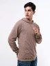 Buzo con Capucha Marrón Hombre Estilo cómodo para looks urbanos