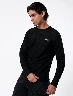 Buzo con Textura Negro Hombre – Detalle moderno para un estilo actual