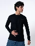 Buzo Estampado Negro Hombre – Diseño moderno para destacar siempre