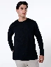 Buzo Llano Negro Hombre – Comodidad urbana con estilo atemporal