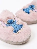Pantuflas Stitch Rosado Niña – Suavidad y ternura para descansar