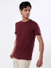 Camiseta Llana Vino Hombre – Sencillez con un tono sofisticado