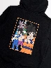 Chompa Dragon Ball Negro Hombre – Diseño divertido para fans anime