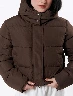 Chaqueta Padding Maria Chocolate Mujer – Abrigo cómodo para días más frescos