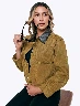 Chaqueta Llana Verde Mujer – Abrigo ligero con estilo moderno