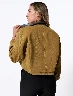 Chaqueta Llana Verde Mujer – Abrigo ligero con estilo moderno