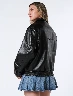 Chaqueta Oversize Negro Mujer – Look amplio con estilo urbano