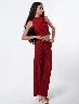 Conjunto Top + Pantalón Rojo Mujer – Look llamativo y elegante