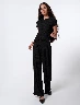 Conjunto Camiseta + Pantalón Negro Mujer – Comodidad con estilo