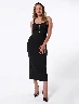 Vestido Negro Llano Mujer – Elegancia simple para cualquier ocasión