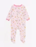 Pijama Monito Rosada Bebé Niña – Dulzura y confort para descansar