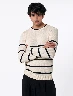 Sweater Rayas Crudo Hombre – Diseño moderno con rayas clásicas