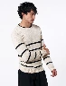 Sweater Rayas Crudo Hombre – Diseño moderno con rayas clásicas