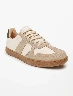 Mocasín Beige con Cordones Mujer – Comodidad clásica para diario