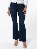 Jean Flare Azul Oscuro Mujer – Silueta moderna con estilo retro
