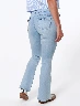 Jean Flare Celeste Mujer – Silueta amplia estilo retro