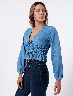 Blusa Tencel Celeste Mujer – Diseño fresco y elegante diario