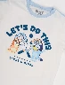 Camiseta Bluey & Bingo Blanco Niño – Estilo tierno con personajes favoritos