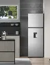Refrigeradora 246 Lt Top Mount con Dispensador Gris Unisex – Organización eficiente para el hogar