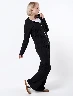 Conjunto Chompa Cremallera + Pantalón Negro Mujer – Coordinado moderno y funcional