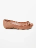 Zapato Caña Baja Lazo Nude Mujer – Toque delicado y moderno