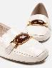 Ballerina con Aplique Crudo Mujer – Diseño delicado con detalle especial