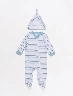 Set Mono a Rayas + Gorro Niño – Look adorable cómodo bebé