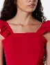 Top Vuelos Rojo Mujer – Toque femenino con movimiento ligero