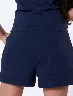 Short Llano Azul Marino Mujer – Comodidad fresca para días cálidos