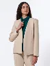 Blazer Café Claro Mujer – Elegancia versátil para ocasiones especiales