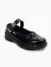 Zapato Escolar Negro Niña – Diseño práctico para uso escolar