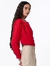 Blusa Cruzada Rojo Mujer – Diseño cruzado que realza el look