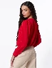 Blusa Cruzada Rojo Mujer – Diseño cruzado que realza el look
