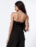 Chaleco Strapless Negro Mujer – Prenda trendy para looks modernos
