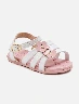 Sandalia Flores Blanco Niñas – Diseño floral ideal para verano