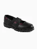 Zapato Llano Negro Niña – Estilo cómodo para el colegio