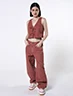 Pantalón Casual Balloon Mauve Mujer – Silueta moderna para looks relajados