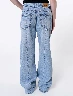Jean Baggy Celeste Mujer – Silueta relajada con aire juvenil