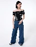 Jean Wide Leg Azul Medio Mujer – Diseño amplio para un look moderno